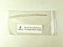 Pure Sølv Generator Wires - 9999 Sølv Elektroder - Pre-Cut 6 -Tommer 14 Gauge Wires - Fits LifeForce Generatorer