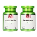 JulyDeer 2 Flasker Astaxanthin 6 mg med Nicotinamid Vitamin E Premium Antioxidant Supplement EGT GSH - for hud, øje, fælles & immunsystem Health Cell Health & Energy