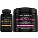 Vital Vitamin Astaxanthin + Vegan Collagen Booster Powder