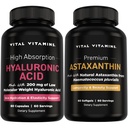 Vital Vitamin Pure Hyaluronsyre 60 ct + Astaxanthin 60 ct