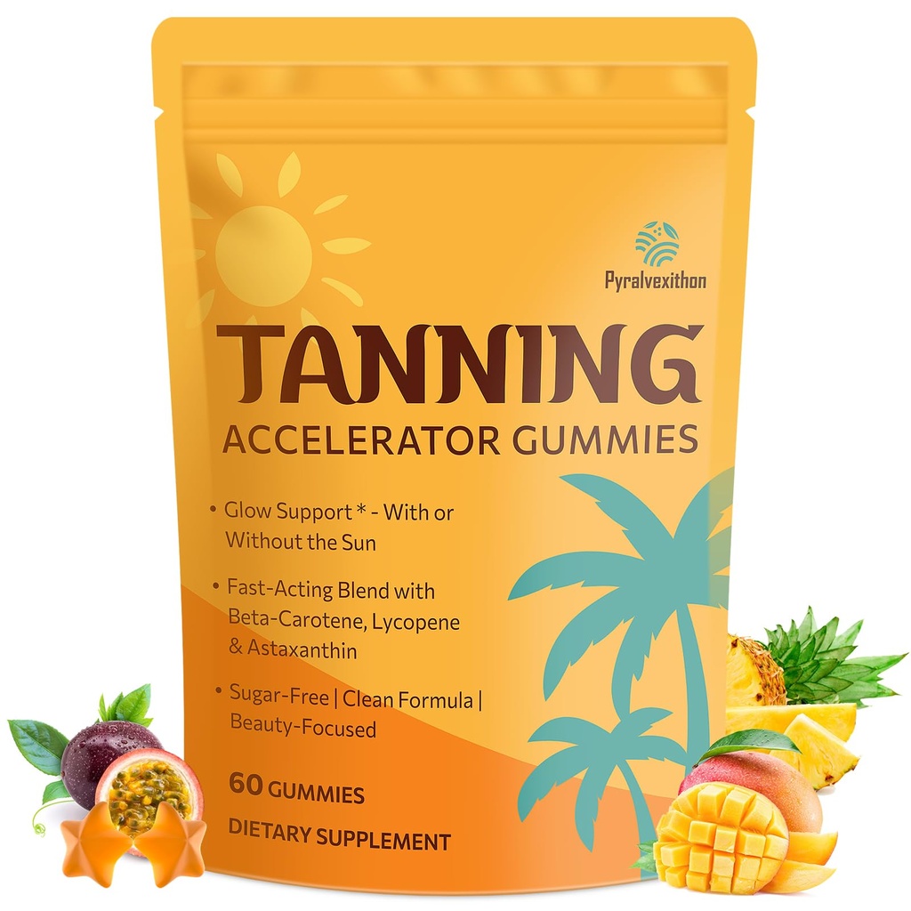 Garvning Gummier med Astaxanthin til kvinder og mænd