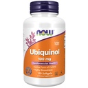 Nu Kosttilskud, Ubiquinol 100 mg, høj biotilgængelighed (Den aktive form af CoQ10), 120 Softgels