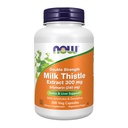 Now Foods Supplements, Silymarin Milk Thistle Extract 300 mg med Artichoke og Mælkebøtte, Double Strength, Understøtter leverfunktion *, 200 Veg kapsler