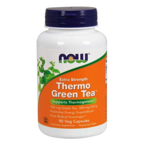 Now Foods Thermo Green Tea-90 Veg Capsules 2 Pack