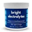 Bright Hydration Electrolyte Powder - Raw & Natural - Ingen tilsat smagsstoffer, Zero Sugar - Sea Salt, Himalayan Pink Salt, Magnesium & Kalium - Medium 5,5 oz Jar