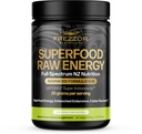 FREZZOR Superfood Raw Energy Powder with UAF1000 +, All- Natural Hamp Protein, Energy Packed, Full Spectrum Plant Proteiner, Aminosyrer & Antioxidanter, Prebiotic, Probiotic, 500g, 50 Scoops, 1 Greve