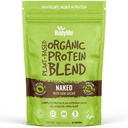 BodyMe Organic Vegan Protein Powder Blend - 124; Raw Cacao - 124; 2,2lb 1kg - 124; UNSVERIGE med 3 Planteproteiner