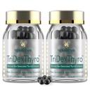 Thyreoideatillæg - Tridex Thyro ™ Raw Desickeret Thyroidea Complex 375 mg med bovin, porcin & ovine - 120 kapsler til kvinder og mænd