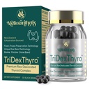 Thyreoideatillæg - Tridex Thyro ™ Raw Desickeret Thyroidea Complex 375 mg med bovin, porcin & ovine - 120 kapsler til kvinder og mænd