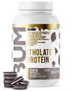 RAW Whey Isolate Protein Powder, Cookies & Cream (CBUM Itholate Protein) - Sport Nutrition Powder for muskelvækst & Inddrivelse - Lav- Fedt, Lav- 25 Servering