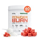 RIVAL NUTRITION Powder Burn Pre- workout Energy Powder for mænd og kvinder I Watermelon Candy, 60 Serveringer - 124; Rene ingredienser I 3g L- Citrullin, 3,2 g Beta- Alanine og 200mg naturlig koffein Per Servering
