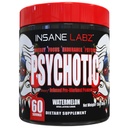 Insane Labz Psykotisk, High Stimulant Pre Workout Powder, Extreme Lasting Energy, Focus og Endurance med Beta Alanine, Creatinine monohydrat, DMAE, 60 Srvgs, Watermelon