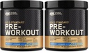 Optimum Nutrition Gold Standard Pre- Workout, D-vitamin til immunforsvar, med Creatin, Beta-alanine, og koffein til energi, Keto Friendly, Blåbær Lemonade, 30 Servere, (Pack of 2)