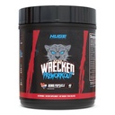 Wrecked Pre Workout Powder, Advanced Formel, øger energi, Focus, Pumps & Performance, 10g L- Citrullin, 6.4g Beta Alanine, 5g Tyrosine, 1g Alpha GPC, 375mg Fast-Fungerende Koffein & mere (40 Servere)