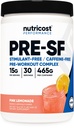 Nutricost Stim- Free Pre- Workout, 30 Servere (Pink Lemonade) - Koffein fri, Stimulant fri, Non- GMO, Gluten fri
