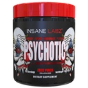 Insane Labz Psykotisk, High Stimulant Pre Workout Powder, Extreme Lasting Energy, Focus og Endurance med Beta Alanine, Creatinine monohydrat DMAE, 35 Srvgs (Fruit Punch)