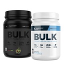 Transparent Labs Bulk Pre Workout Powder for Muscle Building and Strength - 30 Servering, Blå Hindbær & Bulk Black Pre Workout med Beta Alanine - 30 Servering, Cherry Kiwi