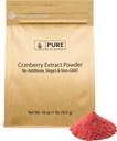 PURE ORIGINAL INGREDIENSER Cranberry Extract Non- GMO, Urtetilskud