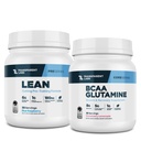 Transparent Labs Lean Pre- Workout Powder (30 Serveringer, Blå Hindbær) & BCAA Glutamin (30 Serveringer, Strawberry Lemonade)