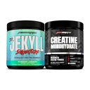 PROSUPPS Dr. Jekyll Stimulant- Free Pre- workout, Blåbær Lemonade x Creatin 300 Bundle