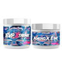 Evogen EVP Xtreme NO Amino K.E.M. Bundle - Pre Workout Powder & EAA / BCAA Pump Volumizer for muskelvækst, Hydration & Performance