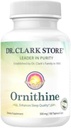 Dr. Clark Store, Ornithin Vegetar Supplement, 500 mg, 100 Tapioca Kapsler