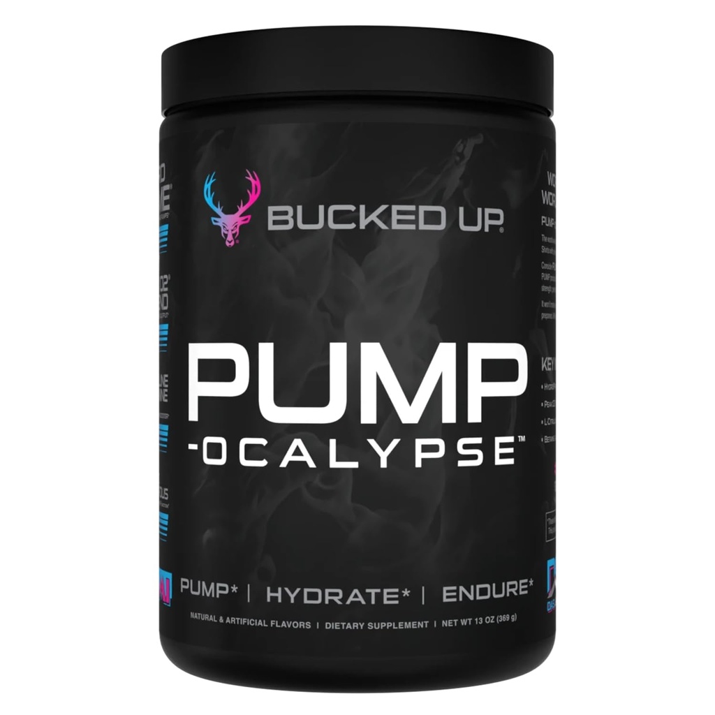 Pump- ocalypse Miami Note 124; nitrogenoxid og L arginin tillæg med Citrullin Malat, GlycerPump