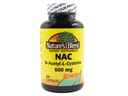 Naturens Blend NAC supplement N- Acetyl- L- Cysteine 600mg 100 kapsler - immunforsvar, antioxidant til cellulær sundhed