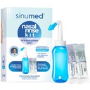 Sinus Rinse, 60PK Nasal Rinse Pakninger med NAC og Saline, Gravity Rinse flaske, Alternativ til Neti Pot, Hjælper med Allergi, Congestion, Cold Symptomer (Gravity Flaske med NAC 60PK)