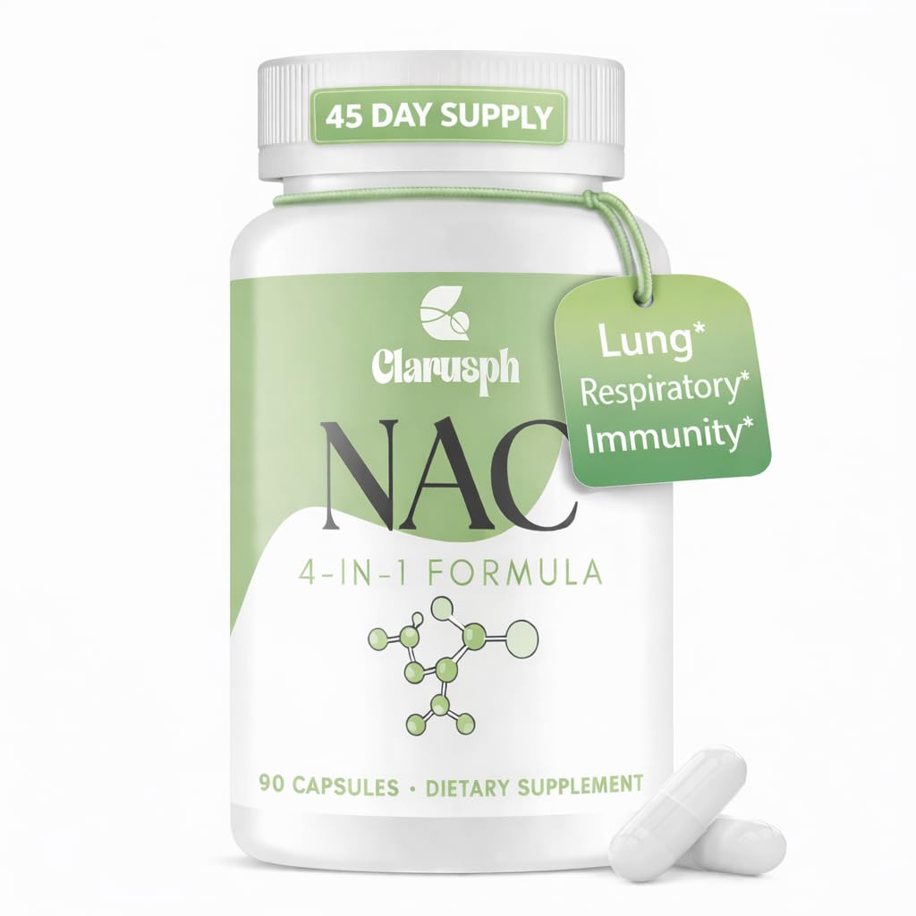 NAC Supplement for Lung * & Respiratory & Imsuity * Note 124; N- Acetyl Cystein for Antioxidant