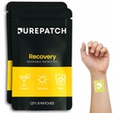 Pure Patch Recovery Patch - Plant- baseret Vegansk tematisk Patch - DHM - NAC - Glutathione - B- Complex - Non- Ingestible - Vand- resistent - Let på huden - Gluten Free - Lavet i USA - 12 Patches