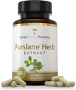 Florida Herbal Farmaci, Purslane Herb Extract Supplement Kapsler