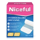 20 Grev Hydrocolloid Bandage 2 "x 2", Sår Klædning Lille Hydrocolloid Gel Bandager til Sår, Sår Healing Bed Sore Bandage