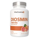 Diosmin kapsler, 120 Count, 1000 mg servering, Vegan, Citrus Bioflavonoider 100% Vegetarisk, Non- GMO & Gluten Free Diosmin Supplement med Max Strength