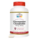 21. århundrede Glucosamin Chondroitin 500 / 400mg - Dobbelt styrke, cp 210 Tæl