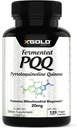Gæret PQQ (99,7% + Pure) - Mitokondriel Support, Energy Boost, Heart & Brain Health, Bedre søvn - Non- GMO supplement