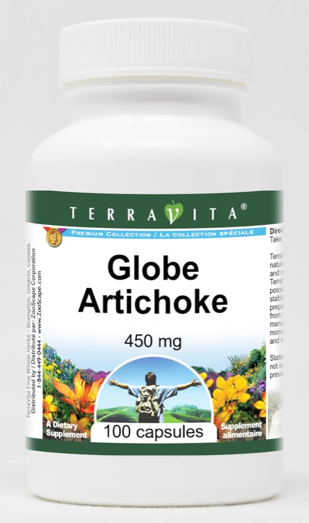 Globe Artichoke - 450 mg (100 kapsler, ZIN: 520262)