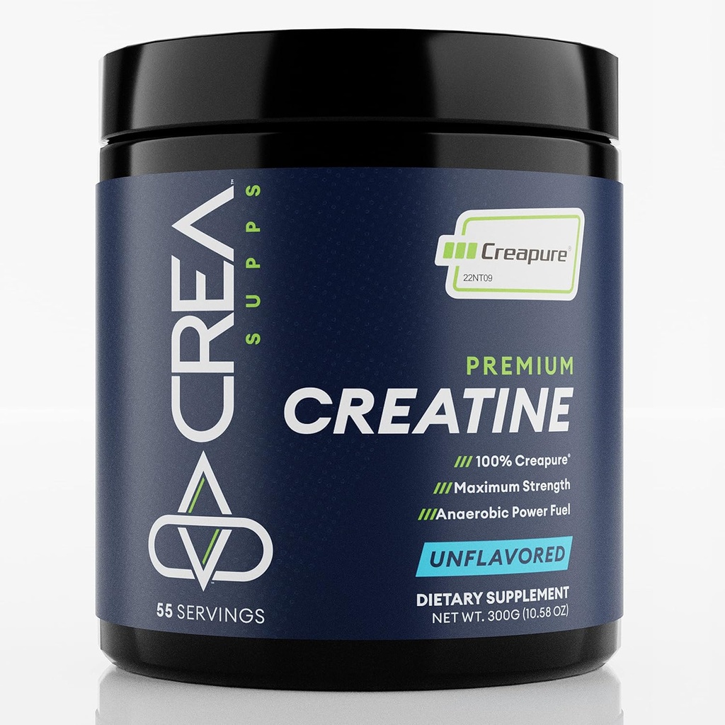 Premium Creapure Creatinine Monohydrat Pulver124; Pure, Vegan, Keto, Gluten- Free