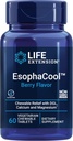 Life Extension EsophaCool - Gut Health Supplements with Calcium, Magnesium & DGL Licorice Root Extract for Sund fordøjelse Gomach Relief & PH Balance - Gluten- Free, Vegetar - 60 tyggetabletter