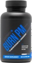 Designnationen af V Shred Burn PM - Night Time Fat Burner - Appetite Suppressant og Vægttab Support - Hindbær Ketoner, Green Coffee Bean Extract, Melatonin - 60 Gluten Gratis Kapsler