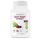 Red Beetroot Extract 1300mg per servering - pulver Beetroot Supplement - 60 Kapsler - 1 måned - Vegansk Friendly - Made in USA