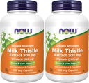 Now Silymarin 2X - 300 mg, 200 Veg kapsler (pakke med 2)