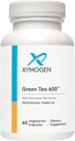 XYMOGEN Green Tea 600 - Ultra Pure Green Tea Extract Capsules - Immunsupport Supplement - Understøtter hjerte sundhed + hjerne sundhed - Gluten Free, Vegan, Ikke GMO (60 kapsler)
