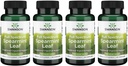 Swanson Spearmint Leaf (Mentha Spicata)-Full Spectrum Herbal Supplement Supporting Digestive Health '&' Mild Stomach Issues - (60 Capsules, 400mg Each) 4 Pack