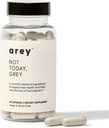 Arey Ikke i dag, Grey Daily Hår Supplement for kvinder & mænd; Summer Grey Hår Vækst & Repigment i 3- 6 Måneder - 124; Promodes Healther, Thicker Hår - 124; Biotin, B + D Vitamin - 124; Vegan & Gluten Free (1 Måned)