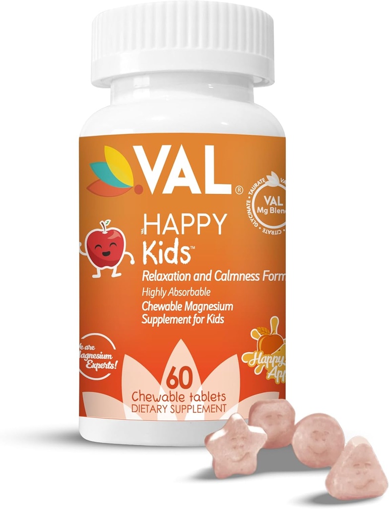 VAL Magnesium til børn 124; high- Absorption Magnesium til rolig, afslapning & Focus