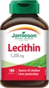 Jamieson Lecithin 1. 200 mg, 100 Softgels - Kilde til cholin leverbeskyttelse