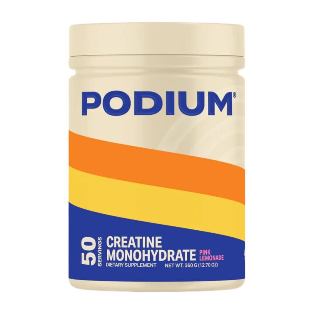 Podium Nutrition, Solos; Creatine Monohydrat, 50 Servere, Pink Lemonade, Boost Atletic Performance