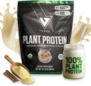 Vedge Vegan Protein Powder - Plant Protein Powder med Pea, Pumpkin & Sunflower - USDA Organic, Aminosyrer, Dairy Free, Gluten Free, Soy Free, Keto, Non GMO, Glat Texture - Kanel - 20 Servere