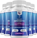 Nano Defense Pro Probiotisk supplement - NanoDefense Pro Advanced Formel for sunde negle Support Capsules Maksimal Styrke Mænd Kvinder (5 Pack - 300 Kapsler)